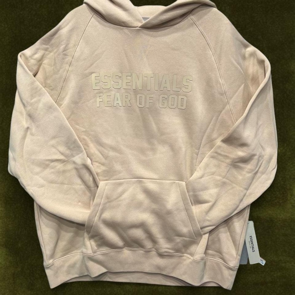 Fear of God Essentials FW23 Hoodie Tan XL NWT
